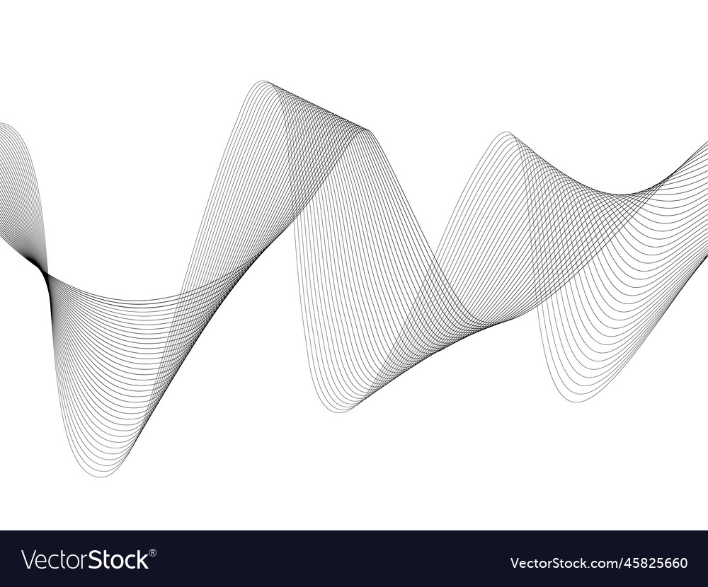 Abstract wave element for design digital vector image Abstract wave element for design digital