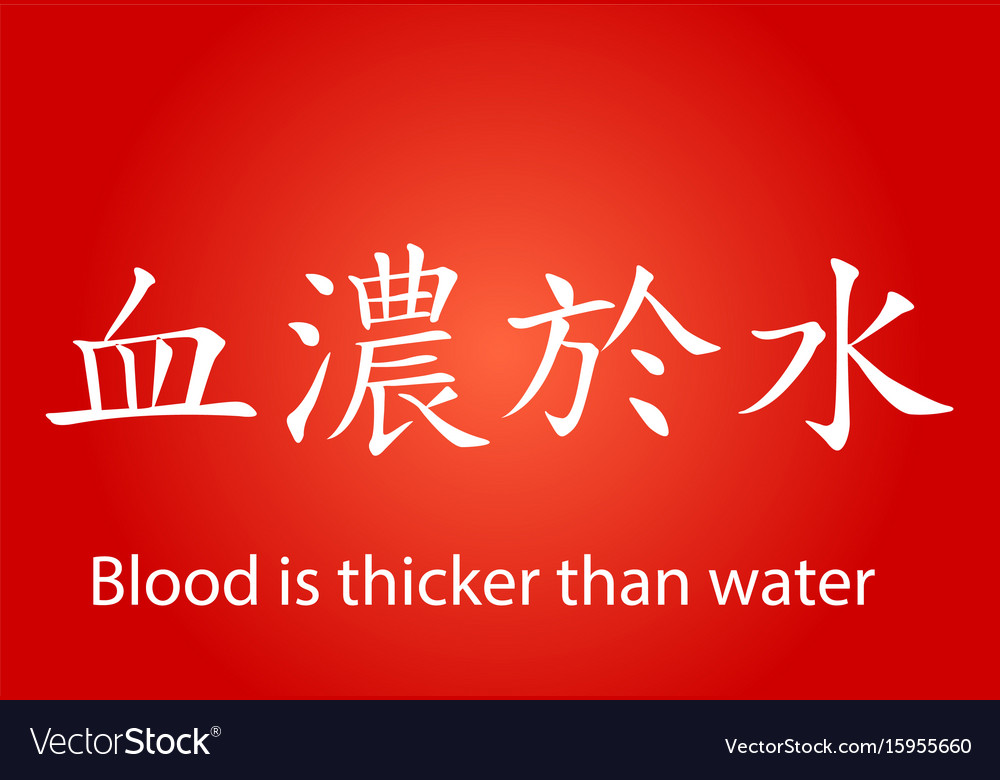 Chinese characters writing with different
