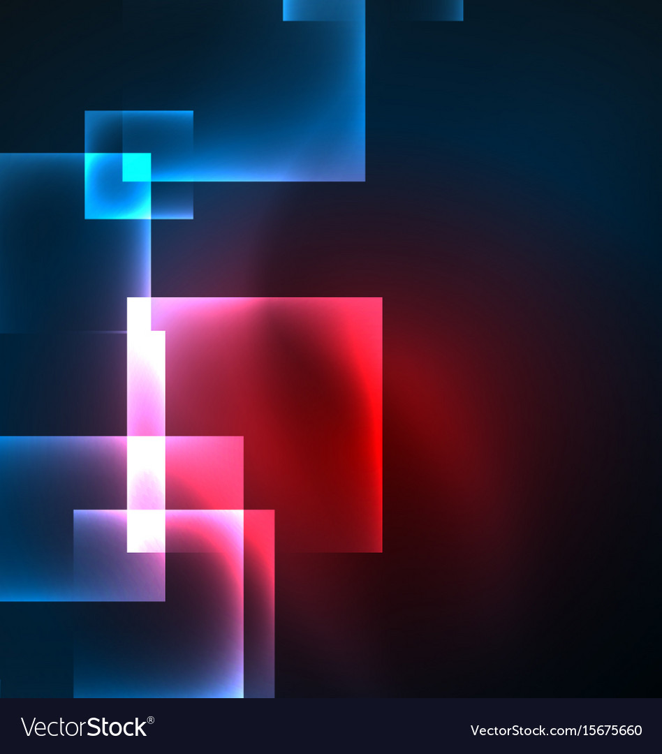 Dark background design with squares and shiny