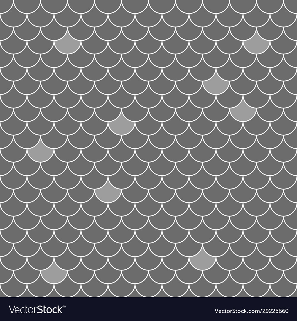 Fish scales seamless pattern Royalty Free Vector Image