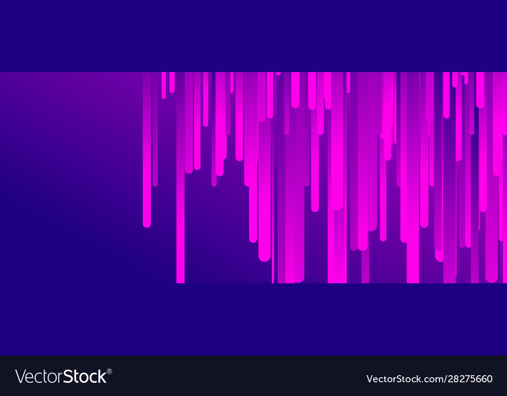 Fluid gradient lines rain design concept thin vector image Fluid gradient lines rain design concept thin