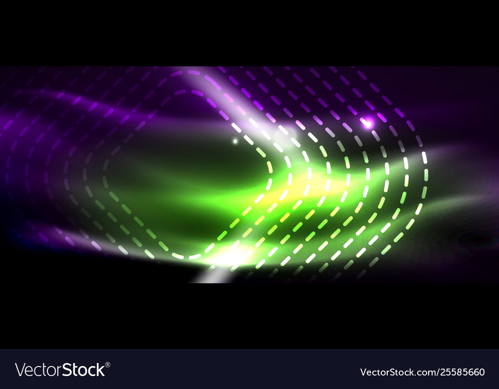 Glanz glänzende Neon Quadrate abstrakt Hintergrund