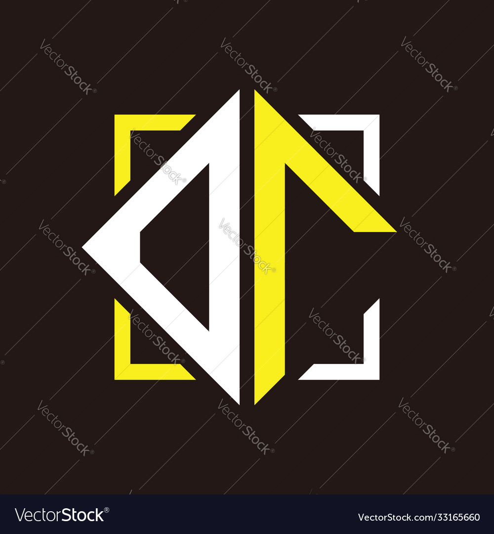 O r initials quadrangle monogram with square