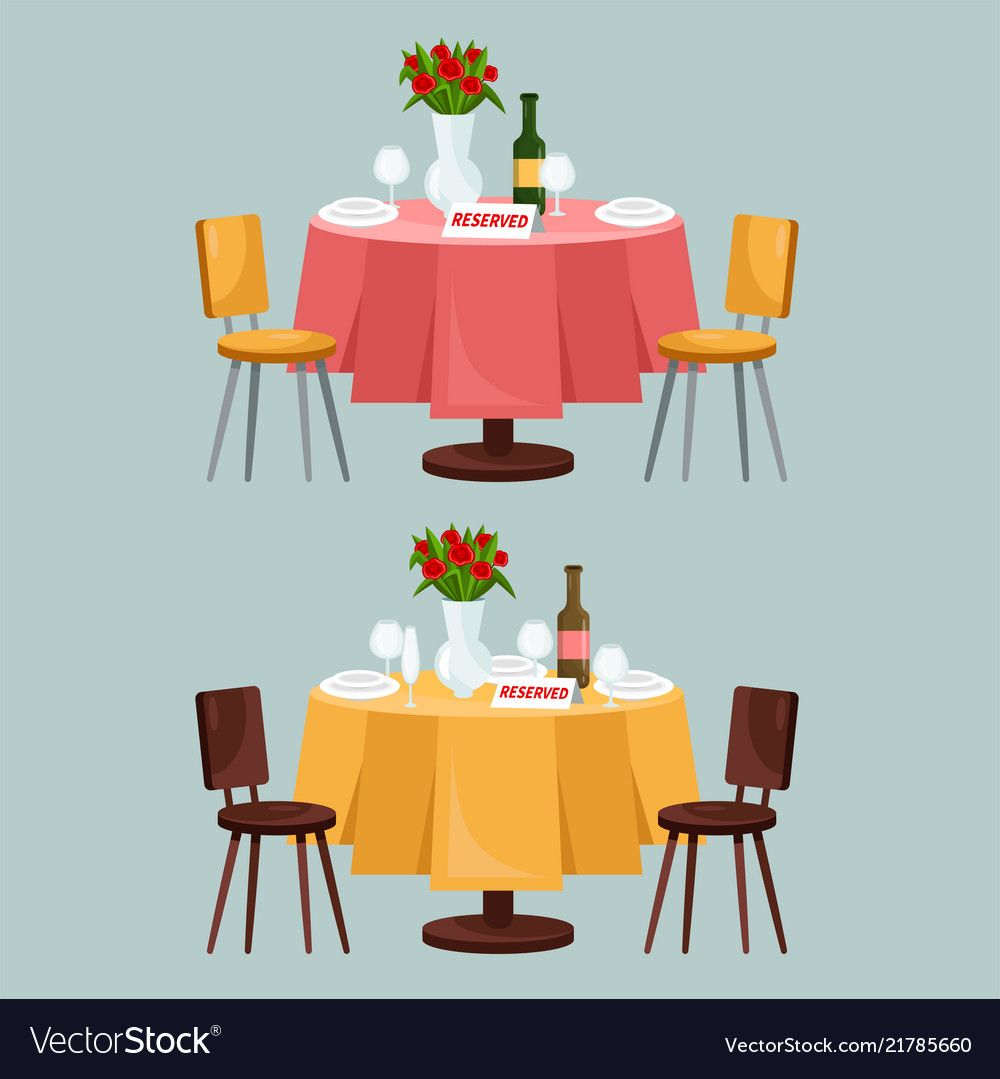 Reserved Sign On Table