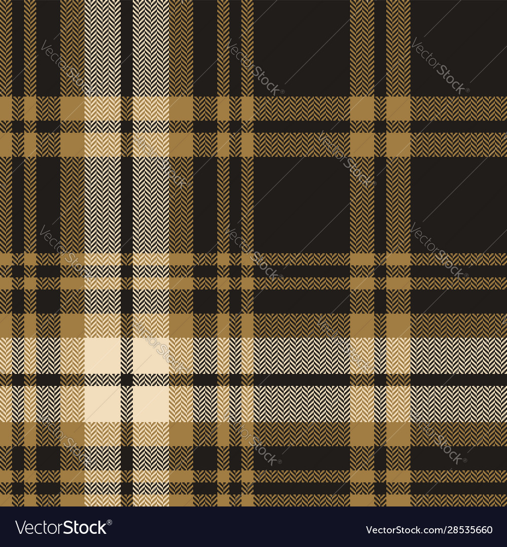 Tartan plaid pattern background gold black