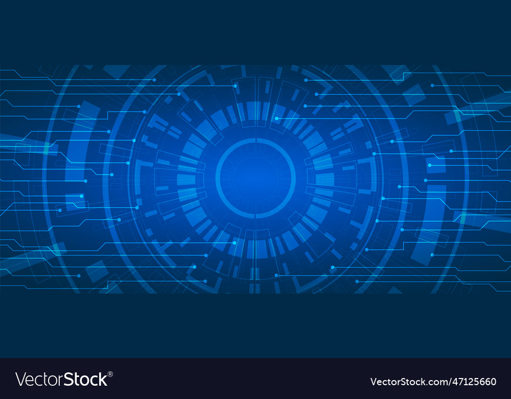Technology background with hi-tech digital