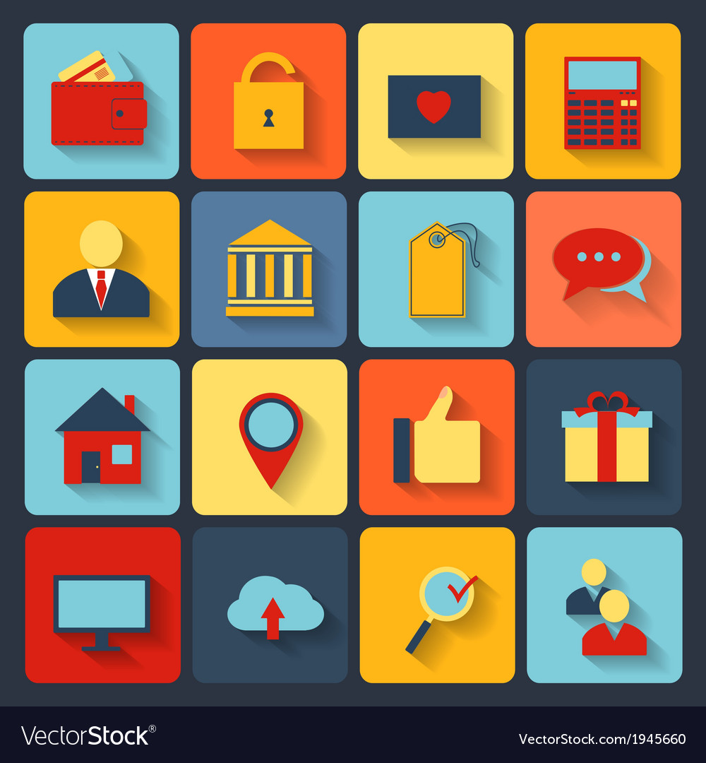 Universal outline icons for web and mobile