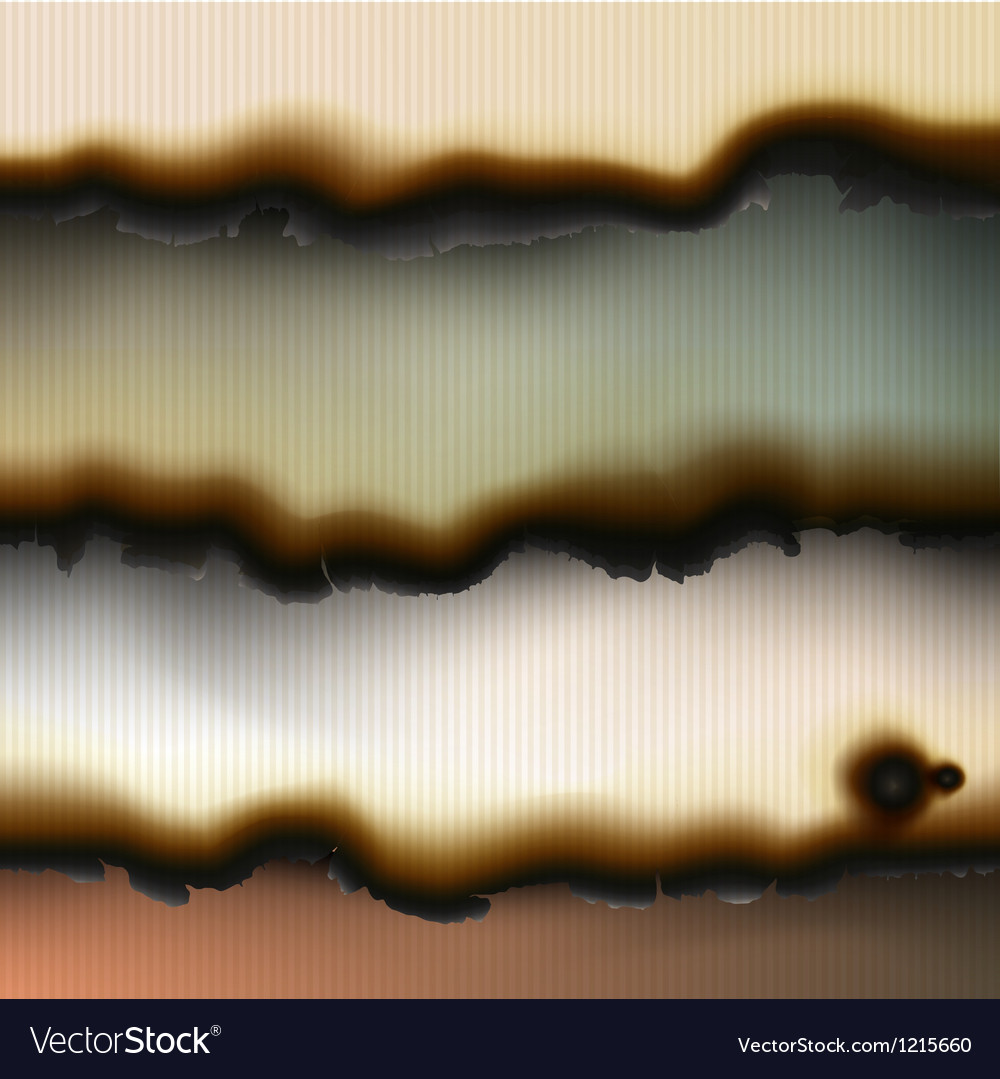 Vintage burned paper backgrounds Royalty Free Vector Image