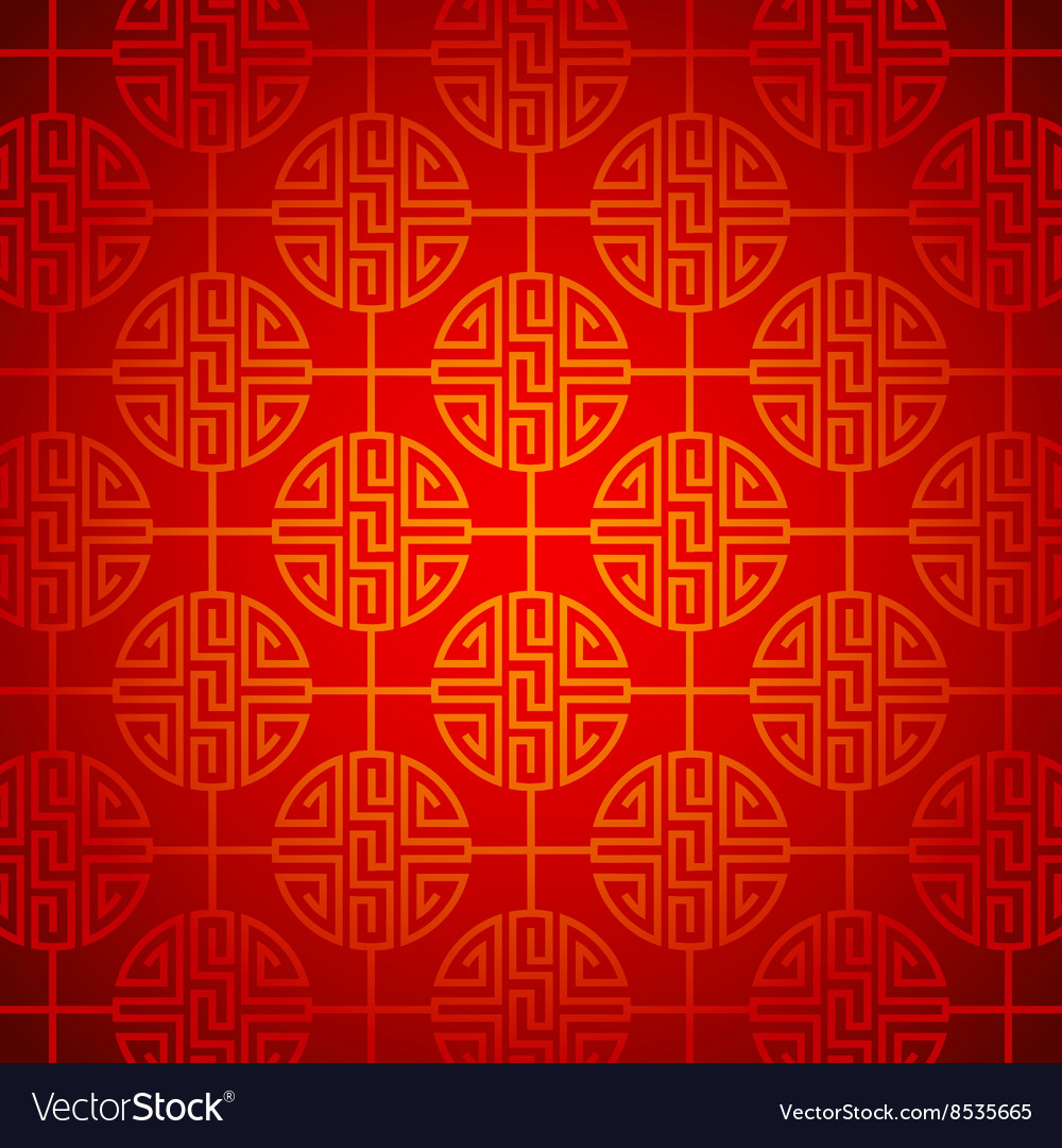 Abstract chinese new year background design Vector Image