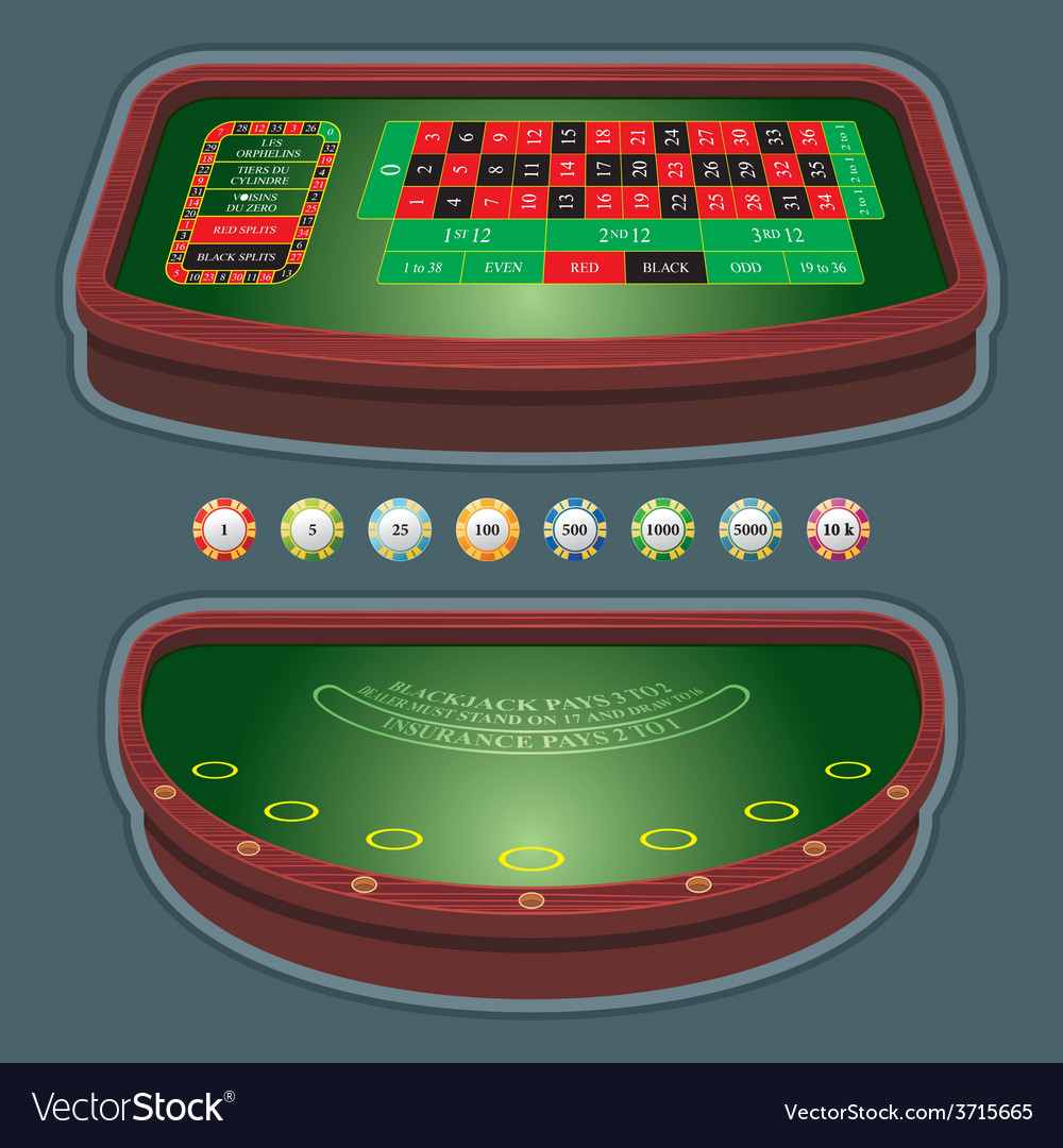 Casino roulette Royalty Free Vector Image - VectorStock