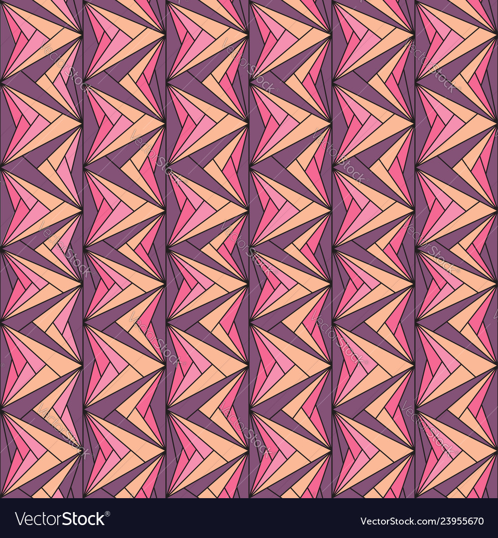 A seamless repeating geometric pattern Vector Image A seamless repeating geometric pattern
