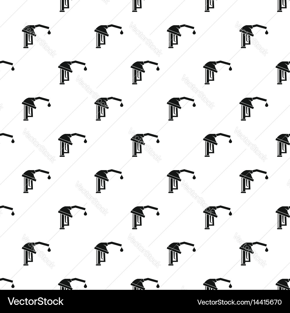Gasoline pump nozzle pattern Royalty Free Vector Image