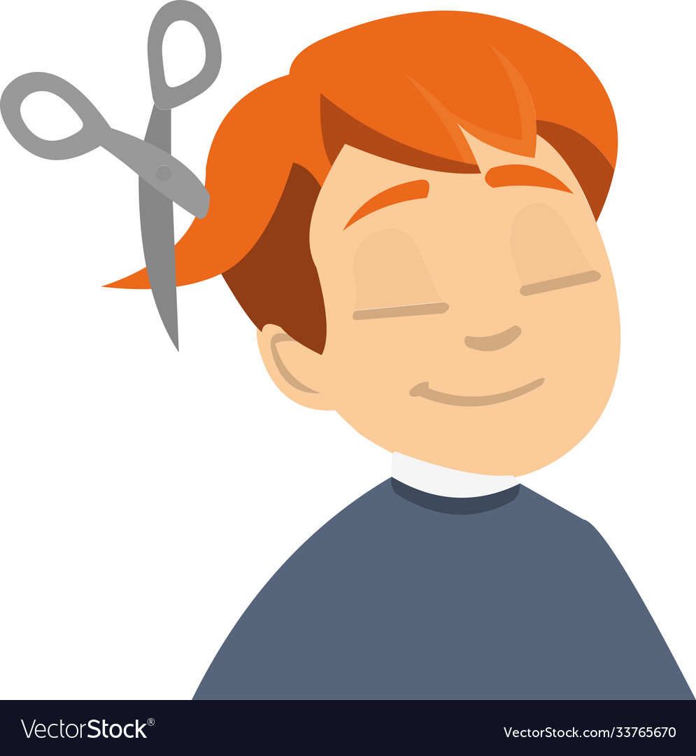 Haircut Royalty Free Vector Image - VectorStock