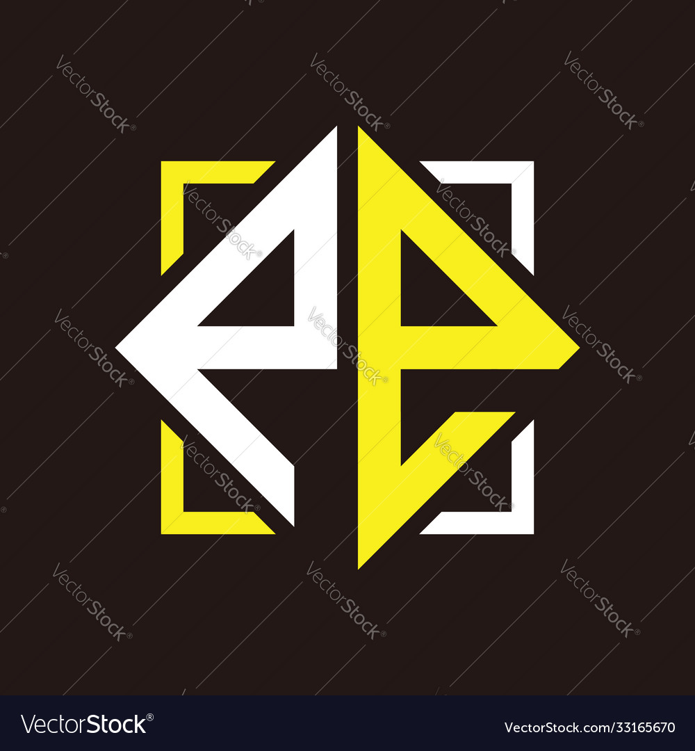 Quadrangle Initials Monogram