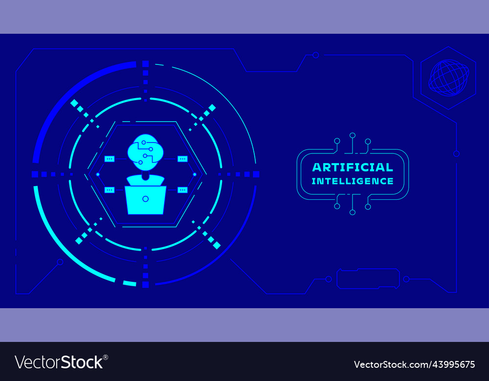 Artificial intelligence robot processing data