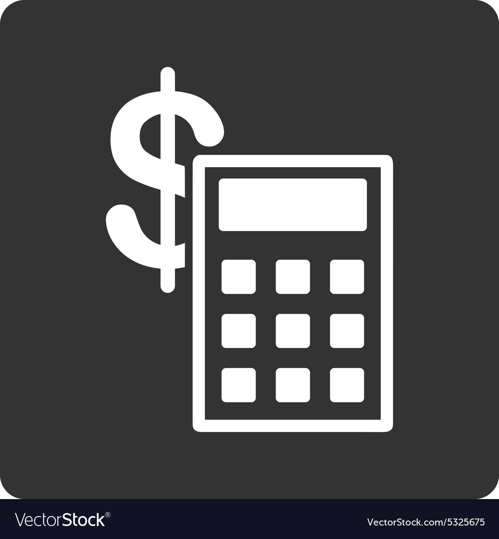 Calculation icon from commerce buttons overcolor