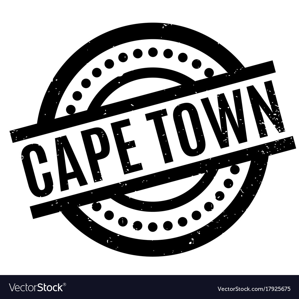 Cape town rubber stamp