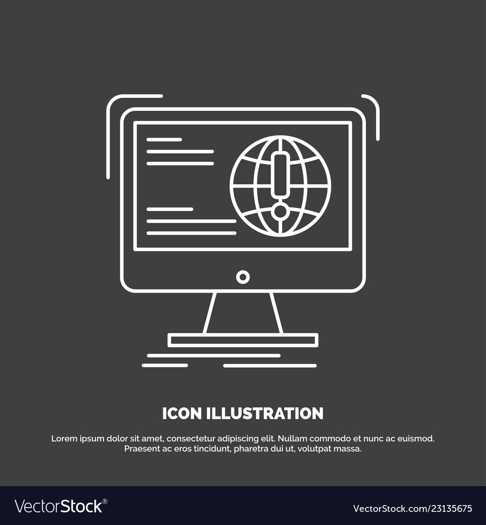 Information content development website web icon