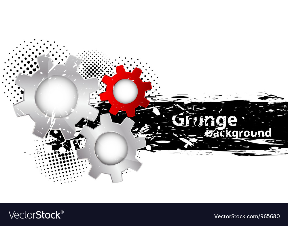 Background with gears