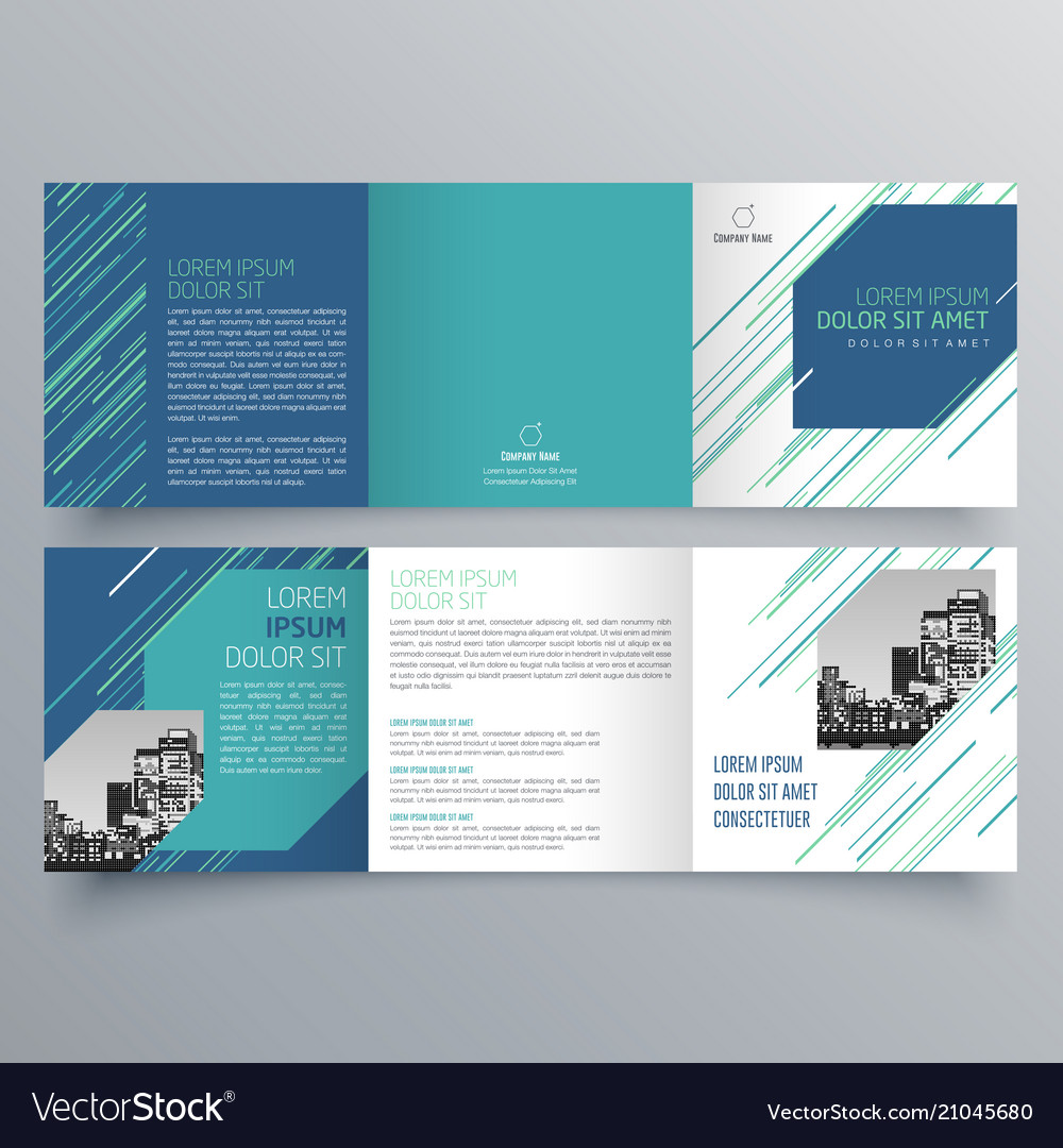 Brochure Design 846 Royalty Free Vector Image - Vectorstock