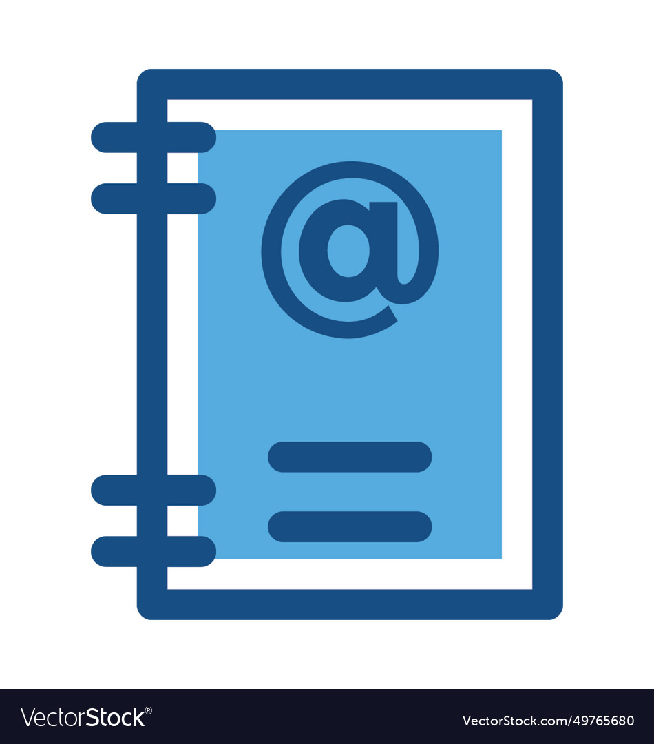 Email book colored icon