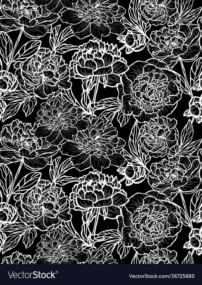 Floral seamless pattern Royalty Free Vector Image