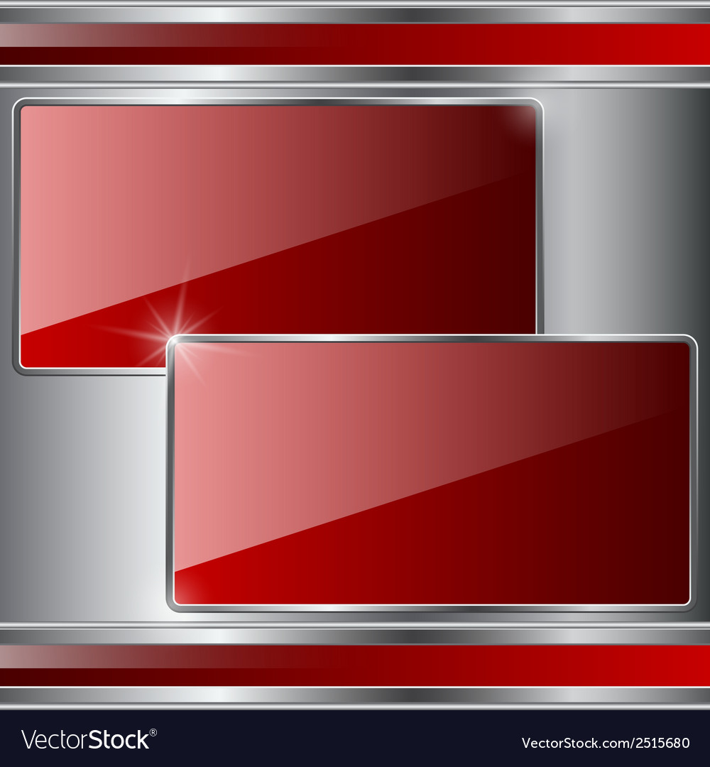 Metallic Red Gradient Background