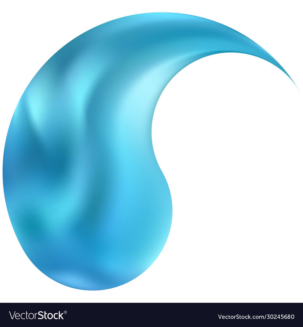 Modern background in form yin or yang vector image Modern background in form yin or yang