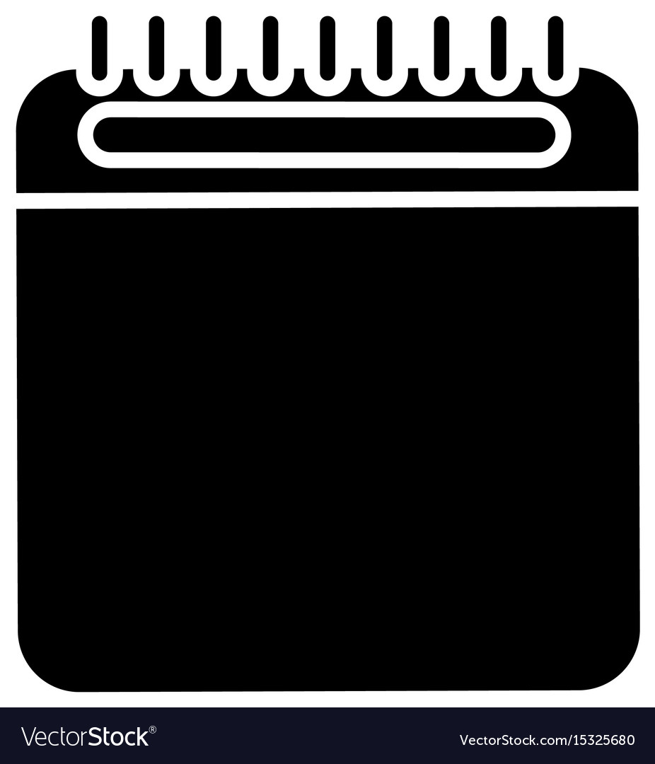 Notebook icon image Royalty Free Vector Image - VectorStock