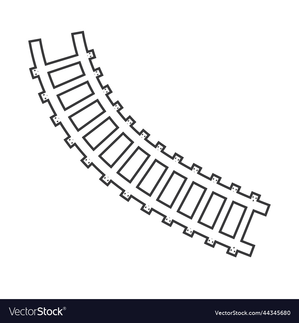 Railway Royalty Free Vector Image - VectorStock
