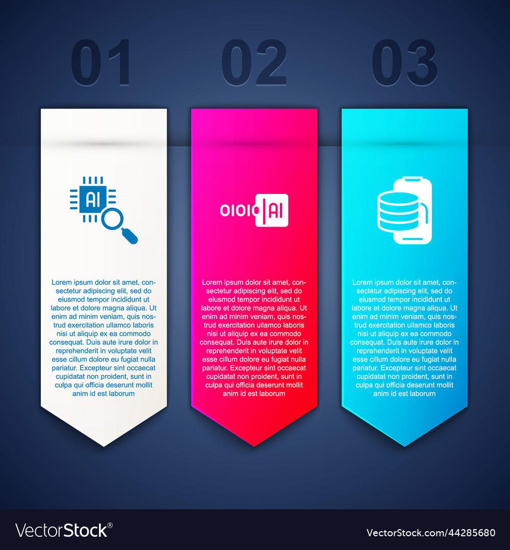 Prozessor cpu binärer Code und Cloud einstellen vector image Prozessor cpu binärer Code und Cloud einstellen