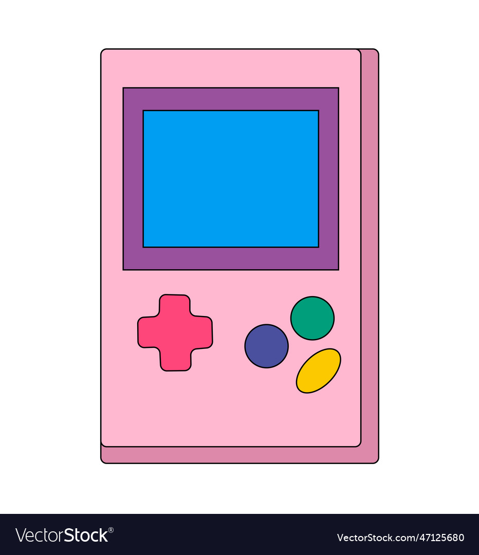 Tetris gadget retro device 90s