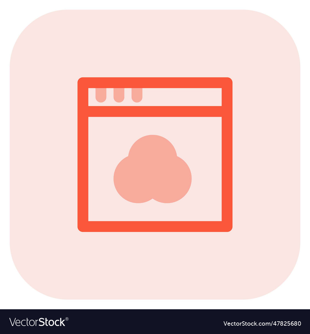 Web browser displaying a site information