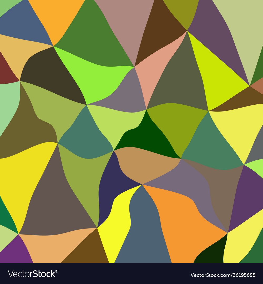 Abstract background triangular patches