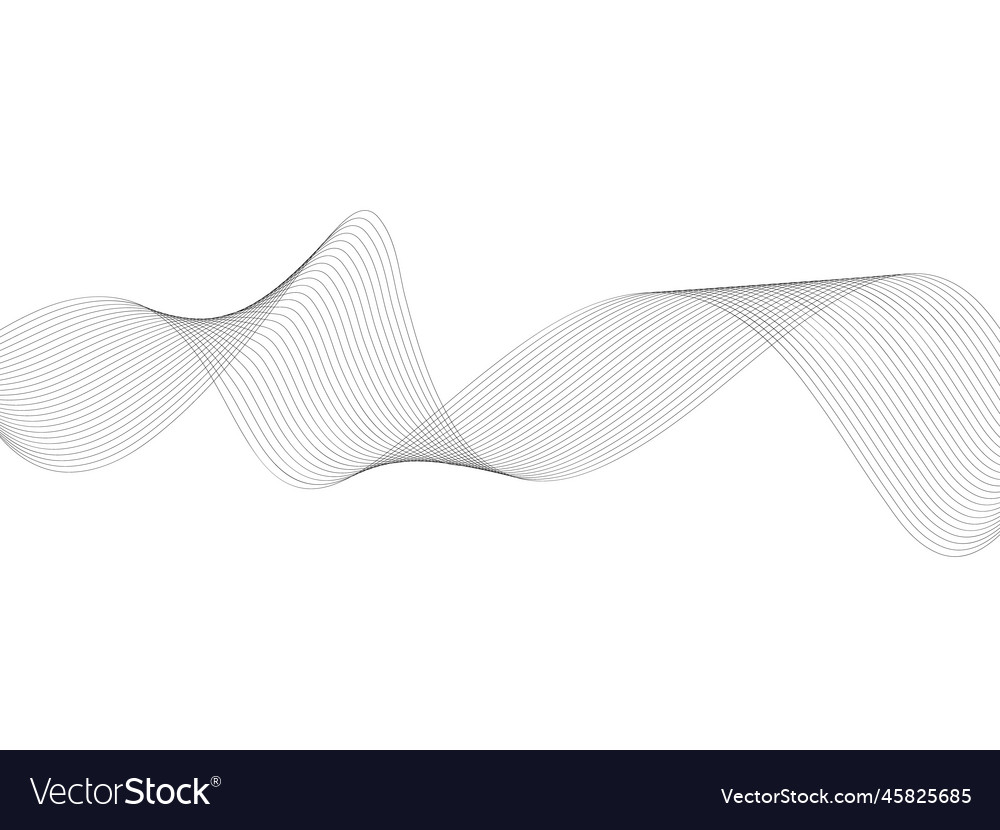 Abstract wave element for design digital vector image Abstract wave element for design digital