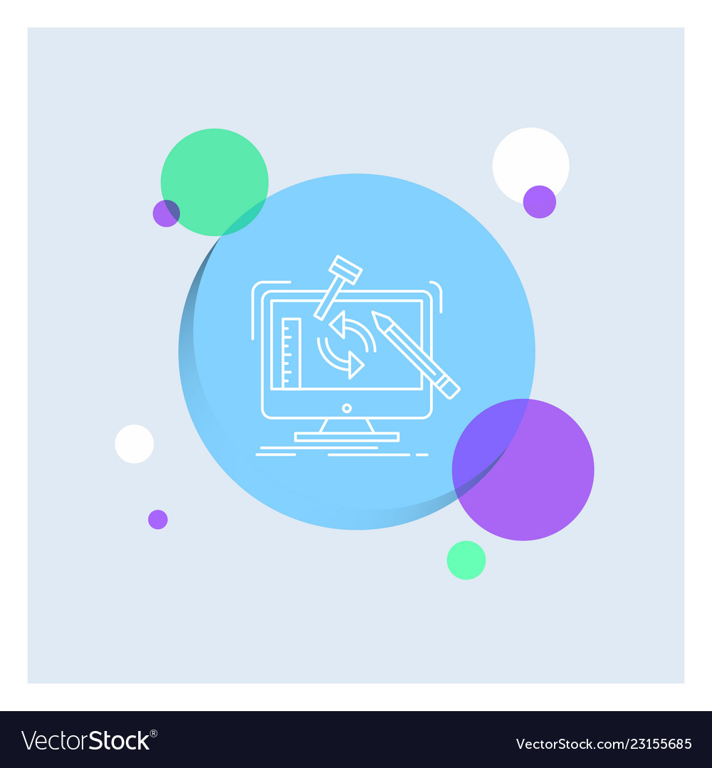 Engineering project tools workshop processing vector image Engineering project tools workshop processing