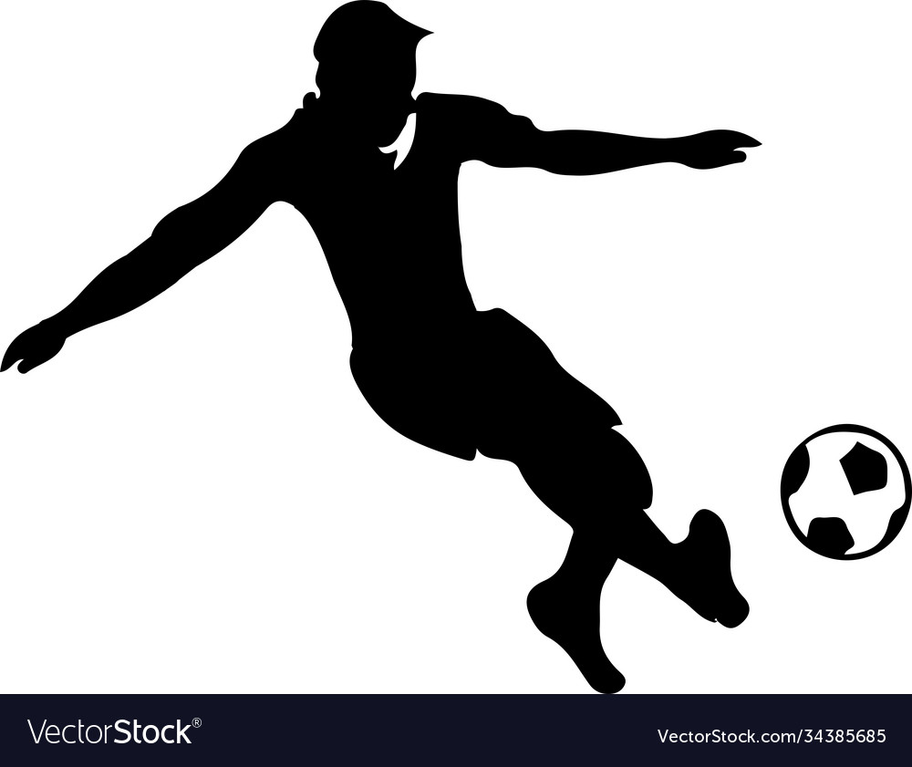 Football isolated on background