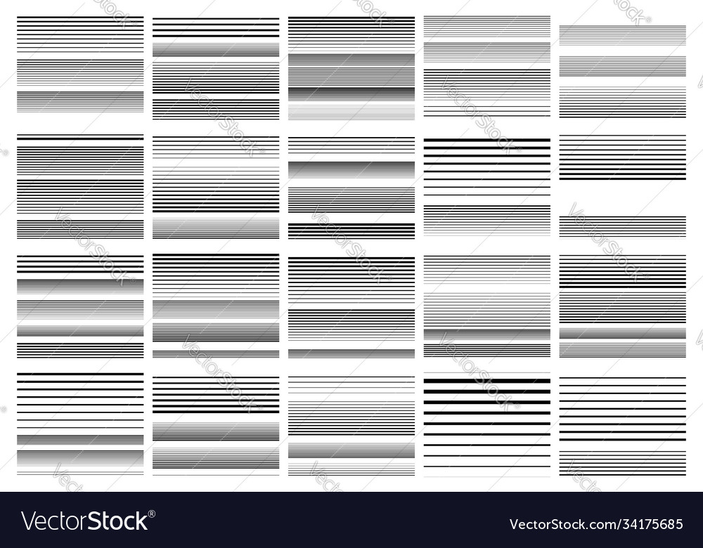 Halftone random horizontal straight parallel