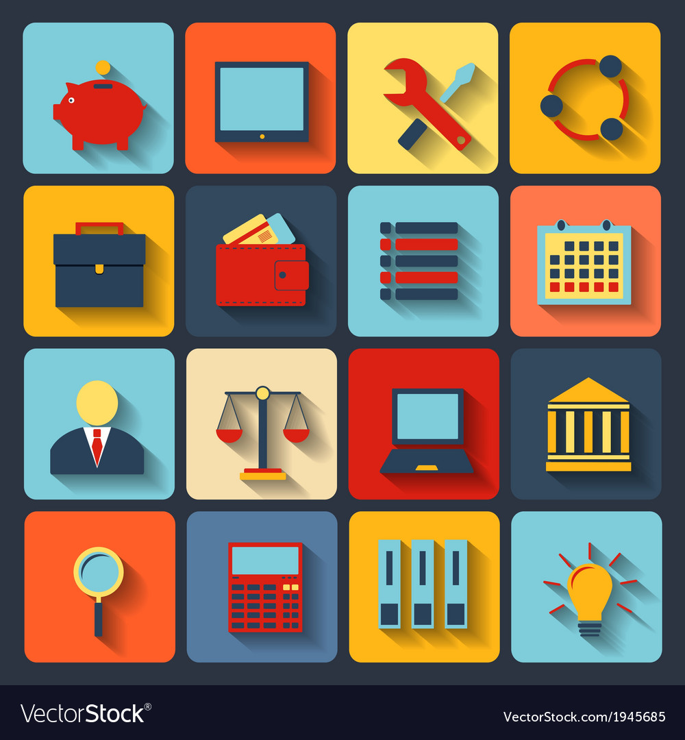 Universal outline icons for web and mobile
