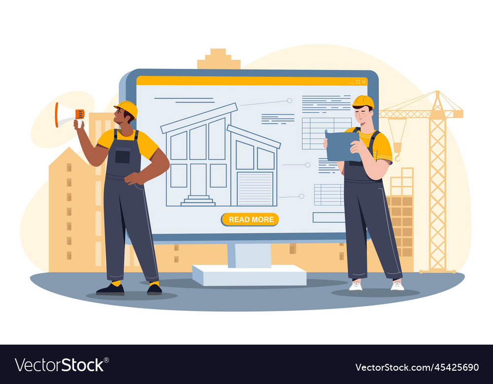 Construction Workers Concept