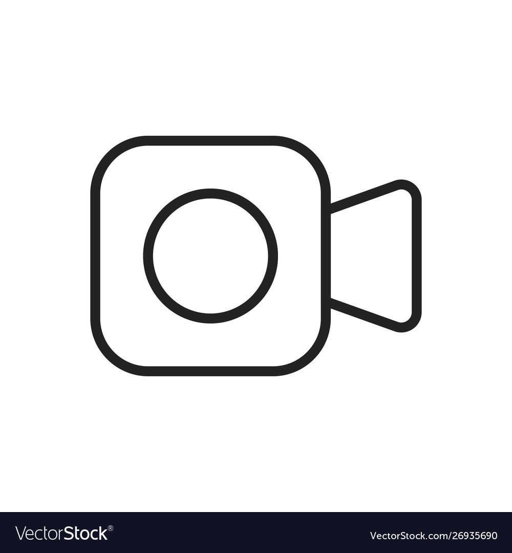 Device and technology web icons in line style