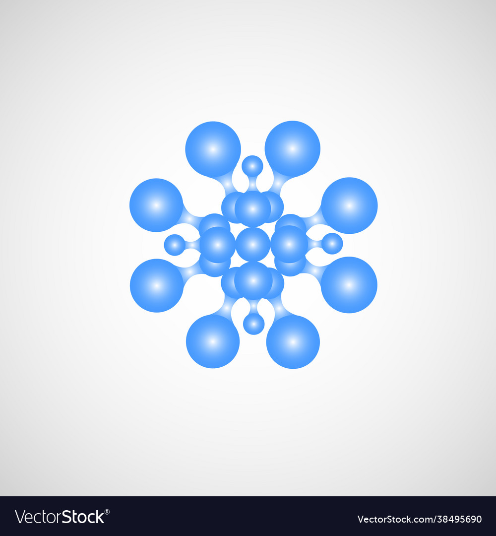 Modern circle pattern on light background Vector Image Modern circle pattern on light background