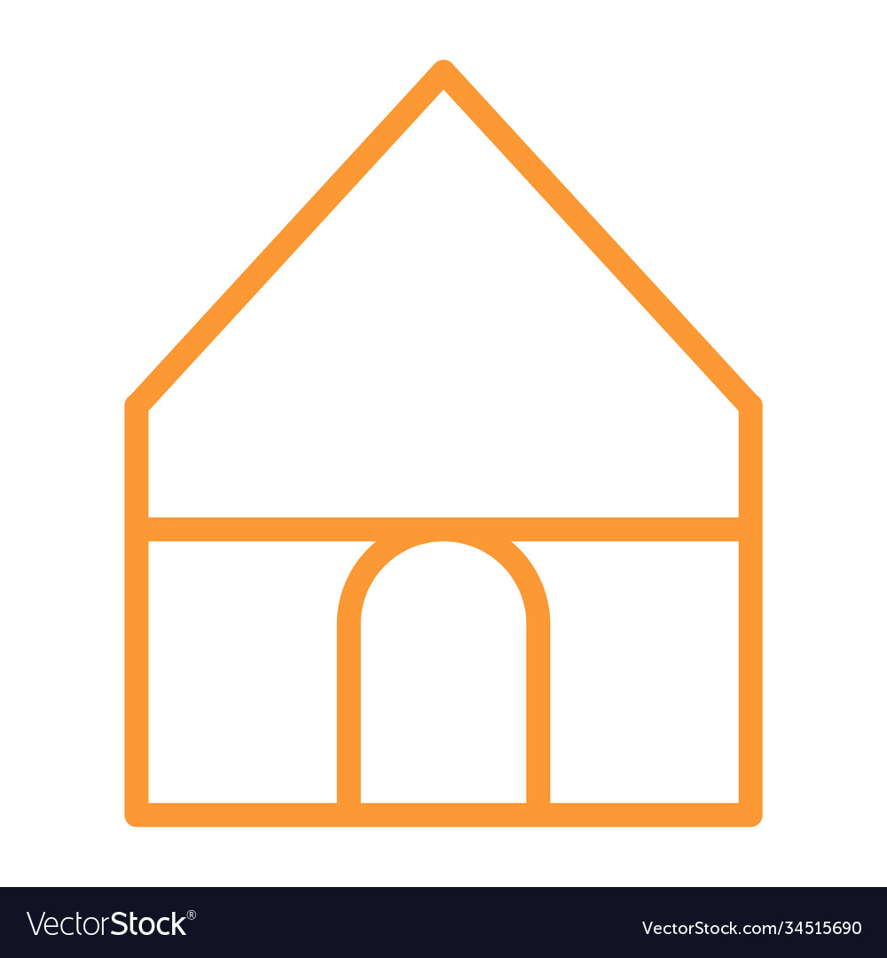 Simple icon buildings and architecture vector image Simple icon buildings and architecture
