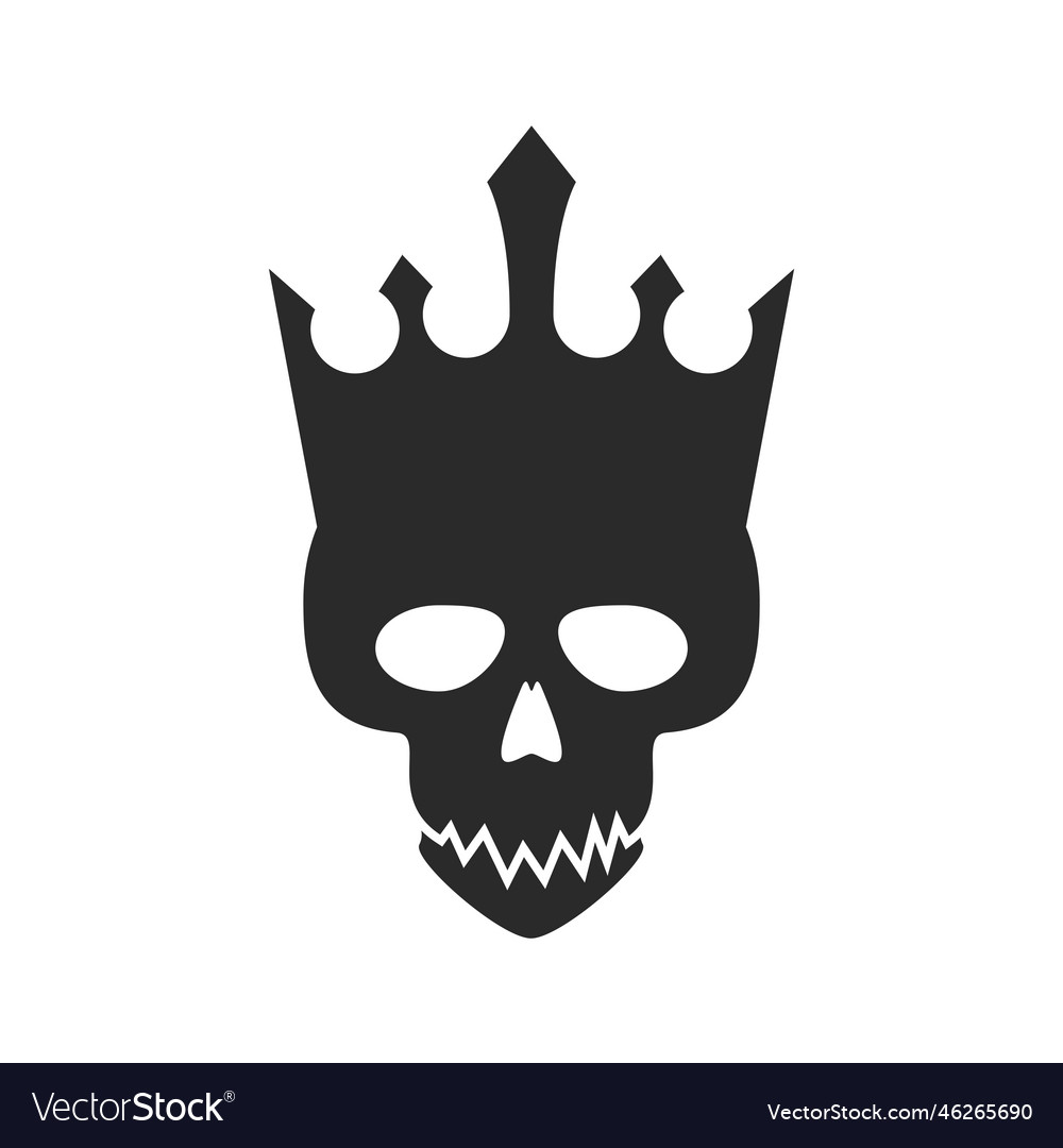 Skull logo icon