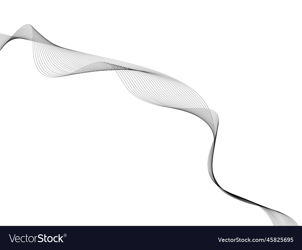 Abstract wave element for design digital vector image Abstract wave element for design digital
