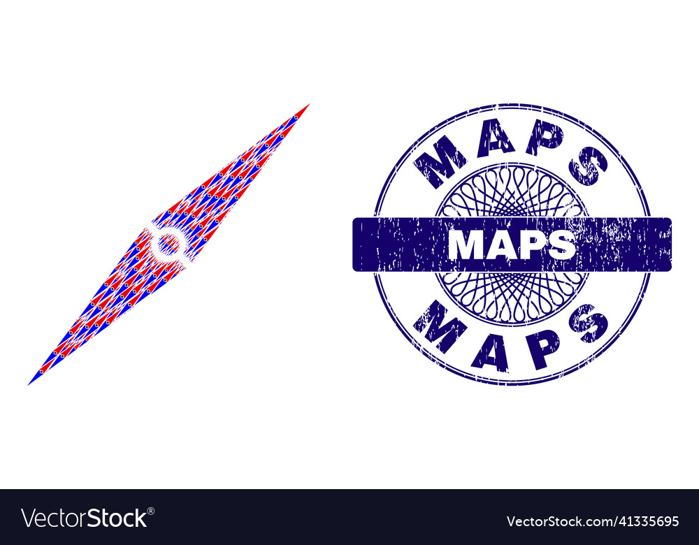 Compass arrow recursive composition of