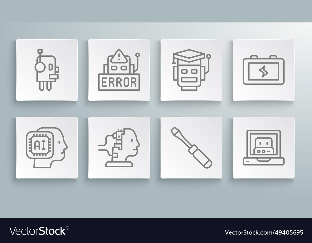 Set line humanoid robot error