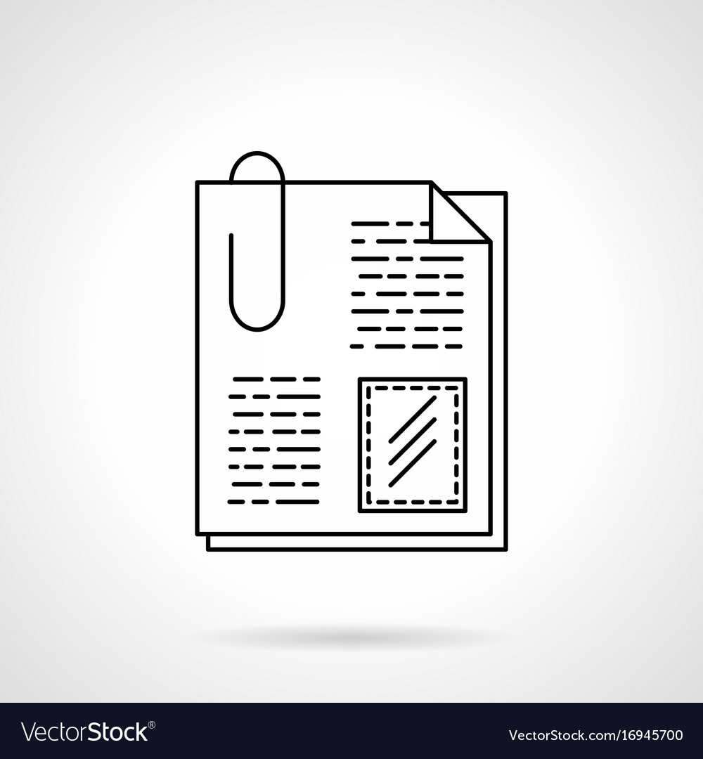 Attachment File Icon