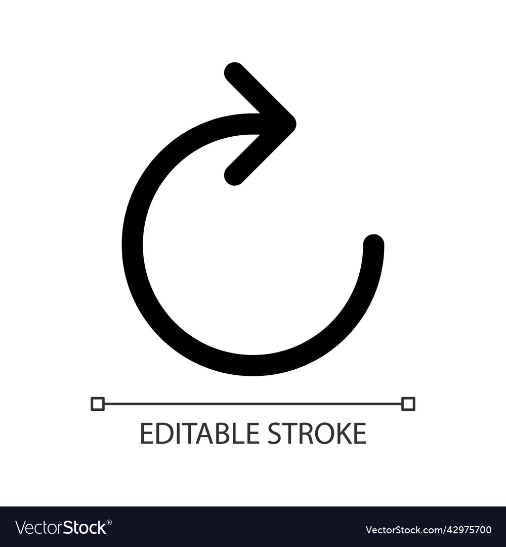 Fast backwards white linear ui icon vector image Fast backwards white linear ui icon