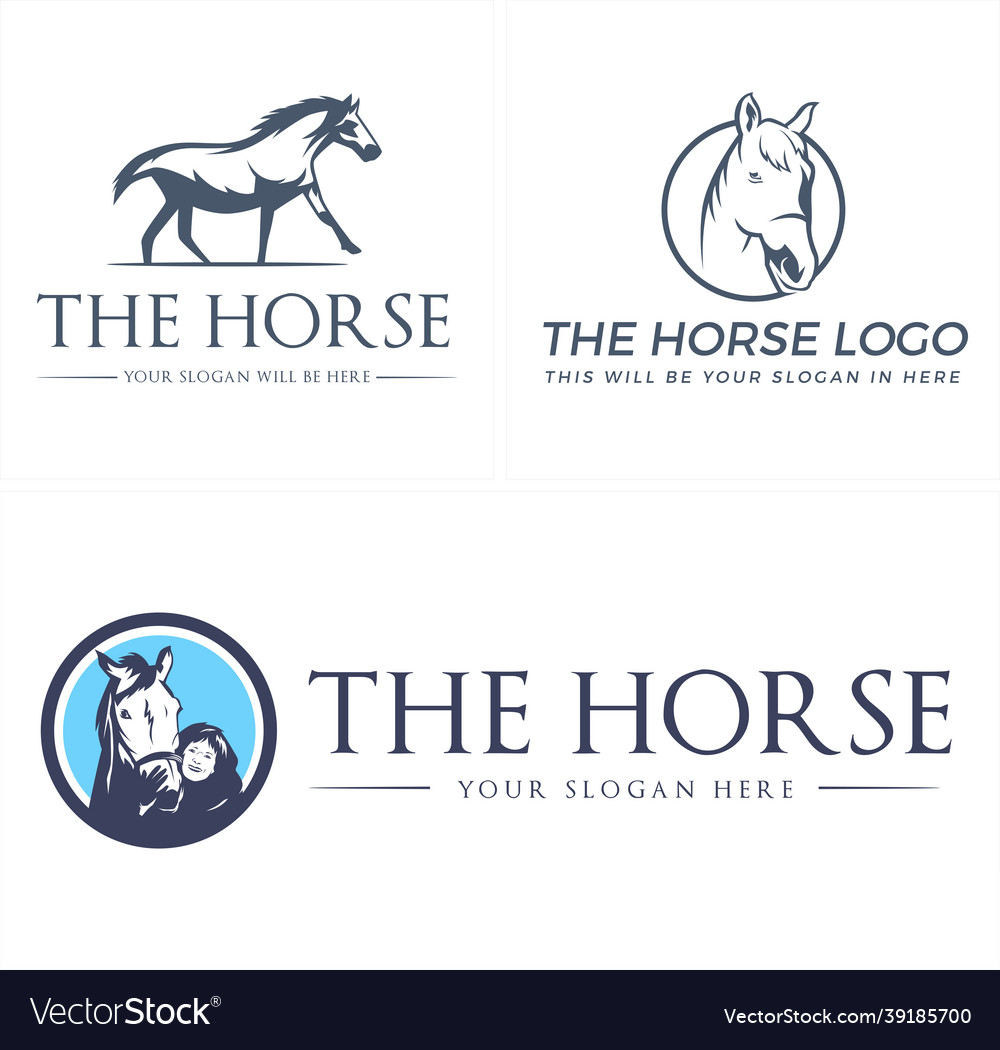 Horse care logo design